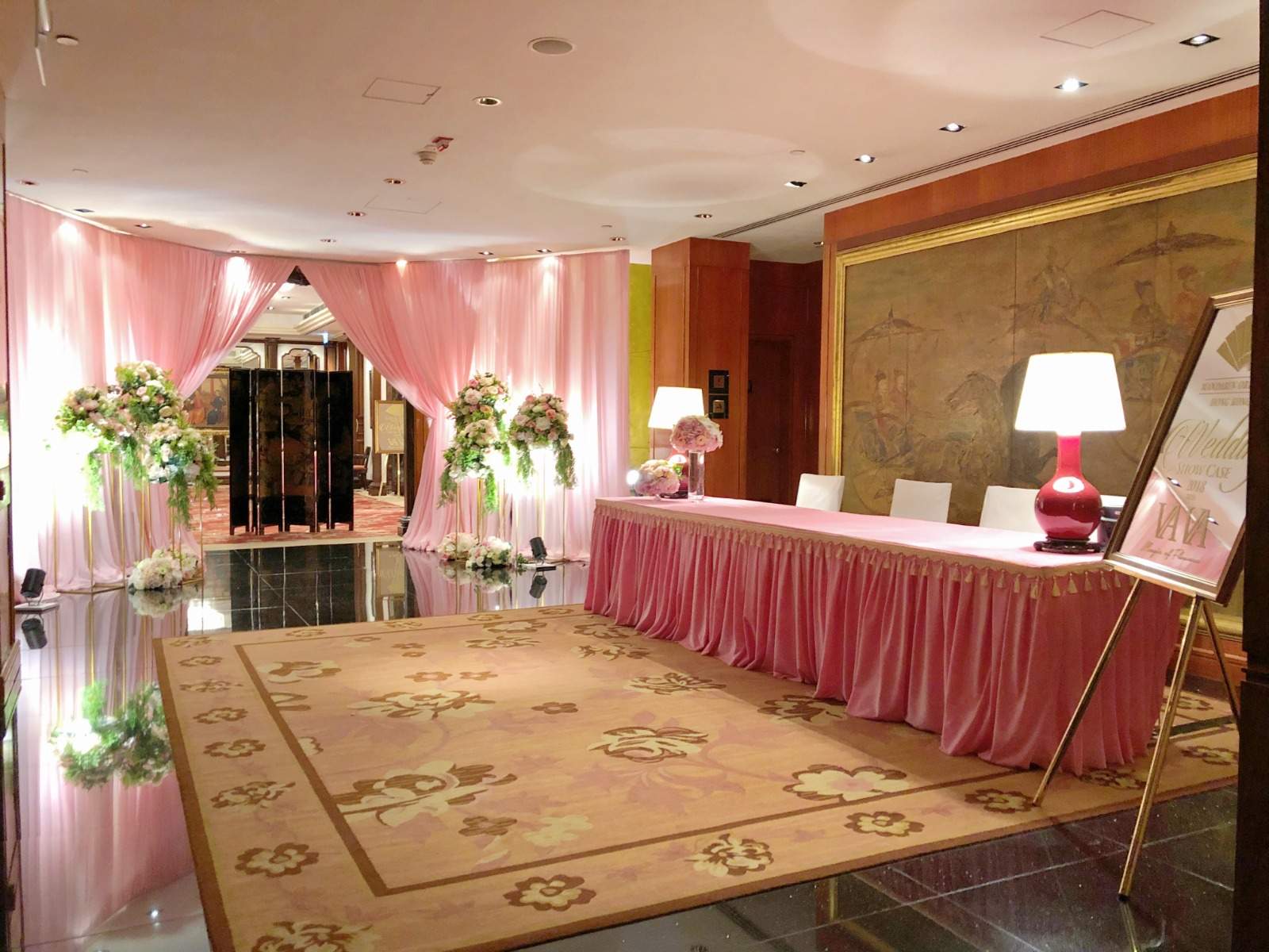 Stunning Wedding Décor at Mandarin Oriental Hotel by VAVA