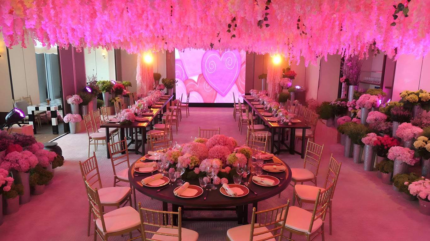 Luxurious Wedding Receptions at Rosewood Hotel by VAVA