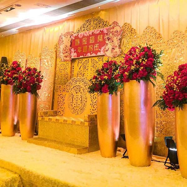 Tailor-Made Wedding Decoration at The Mira Hotel for 50th Anniversary by VAVA